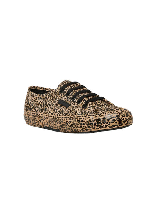 Superga Micro Leopard Γυναικεία Sneakers Πολύχρωμα