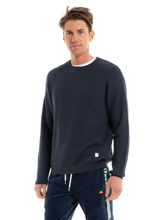 Gabba Herren Langarm-Pullover Marineblau