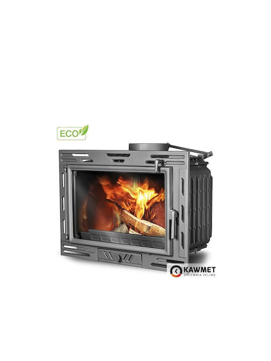 Kawmet W9 Eco Șemineu cu inserție Lemn 9.8kW Drept cu o ușă care se deschide