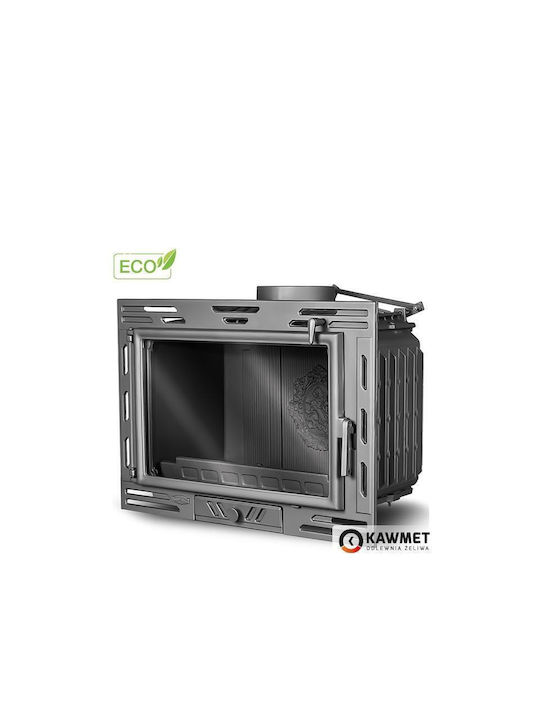 Kawmet W9 Eco Șemineu cu inserție Lemn 9.8kW Drept cu o ușă care se deschide