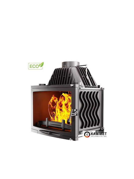Kawmet W17 Panorama Eco Kaminofen Holz 16.1kW Gerade mit einer zu öffnenden Tür