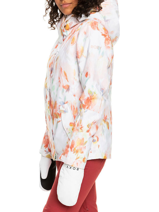 Roxy Jetty Insulated Women's Ski & Snowboard Jacket Bright White Tenderness ERJTJ03354-WBB2