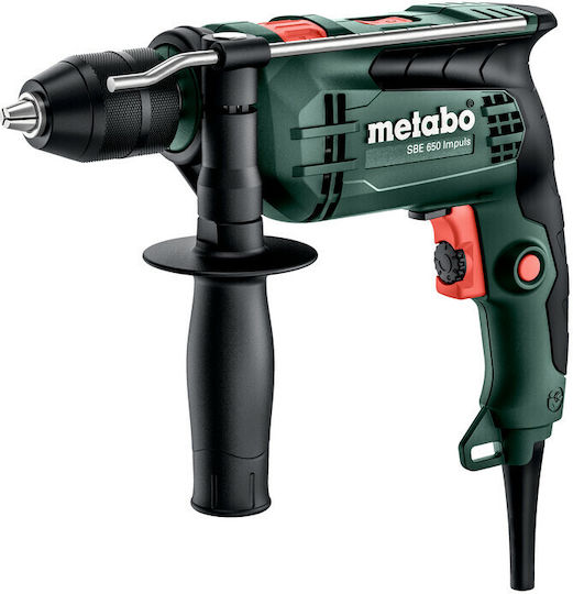 Metabo SBE 650 Impuls Κρουστικό Δράπανο 650W με Θήκη
