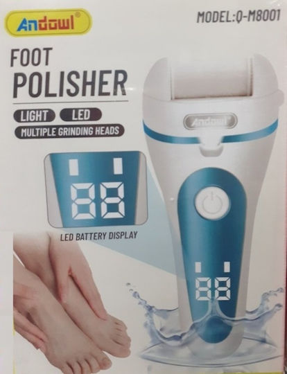 Andowl Rechargeable Electric File for Heels & Calluses