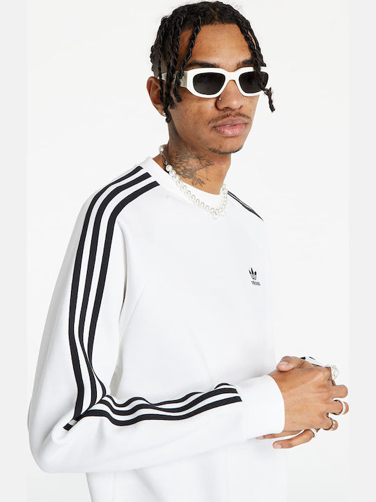 Adicolor Classics 3-Stripes Φούτερ Λευκό