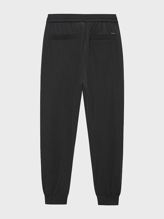 Emporio Armani Men's Sweatpants with Rubber Black