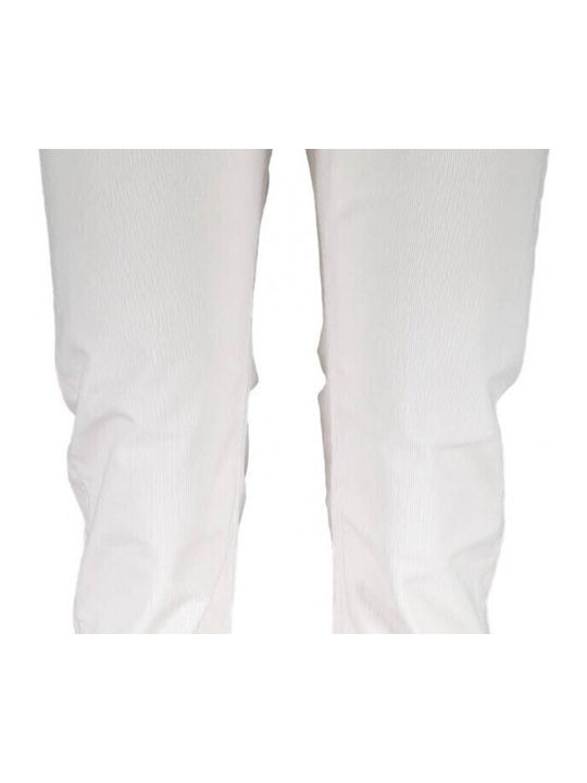 Women's Fabric Trousers White