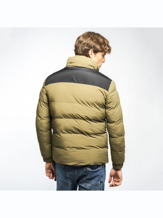 Staff Men's Winter Puffer Jacket Green