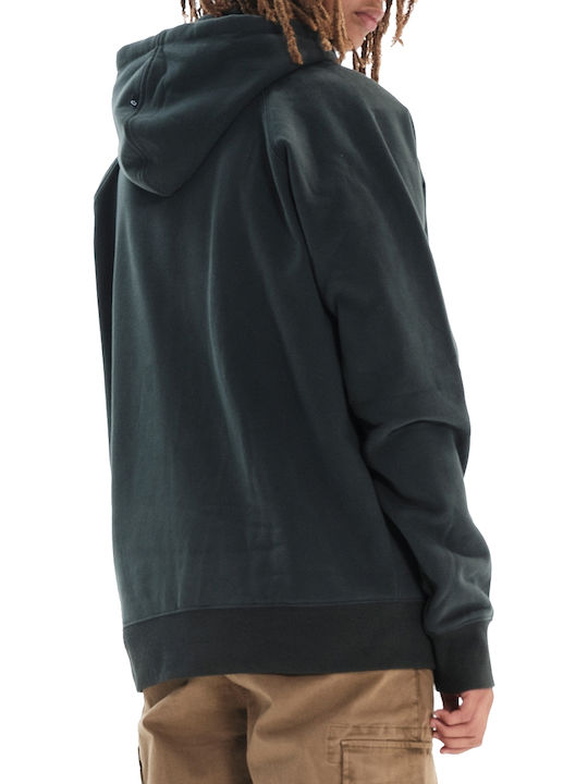 Sweatshirt with Hood Forest Green