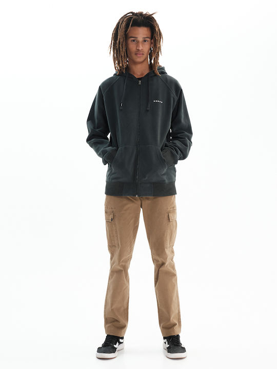 Sweatshirt with Hood Forest Green