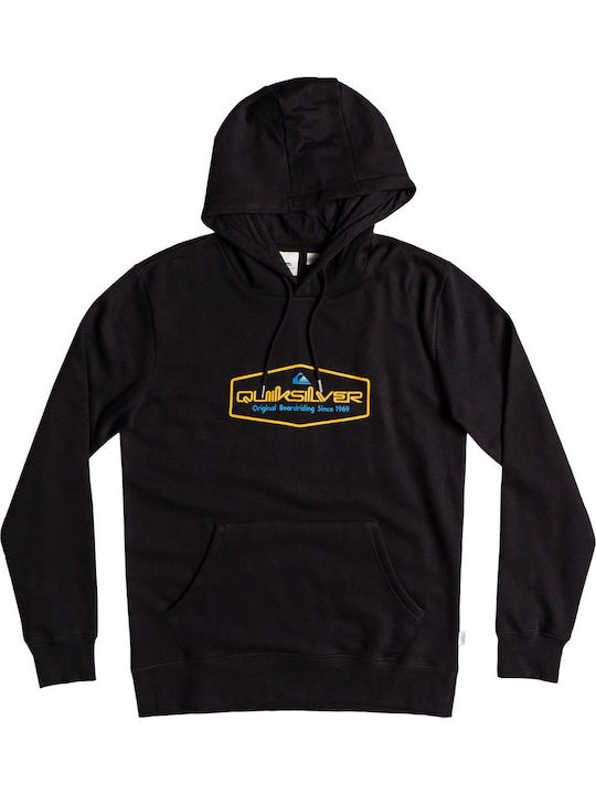Omni Lockup Sweatshirt with Hood Black