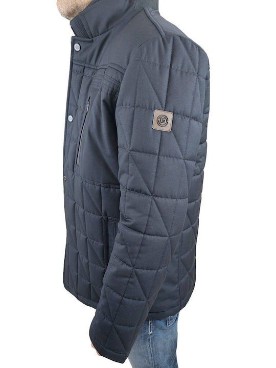 Guy Laroche Herren Winter Jacke Puffer Blau