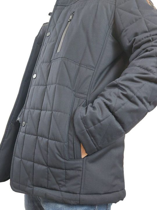 Winter Jacke Puffer Blau
