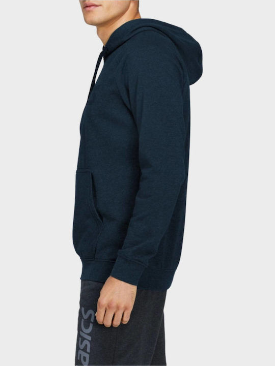 Φούτερ με Κουκούλα Navy Μπλε