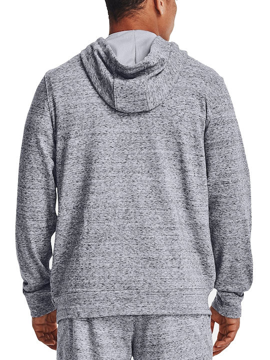 Under Armour Curry Men's Sweatshirt with Hood and Pockets Gray