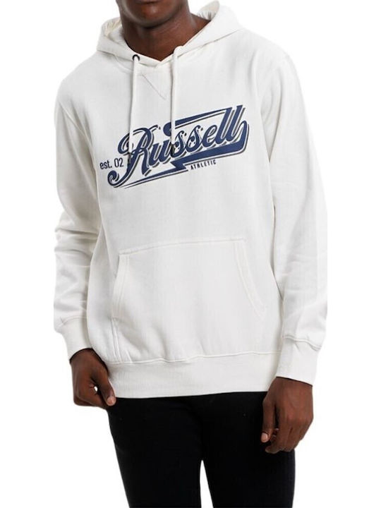 Sweatshirt with Hood White