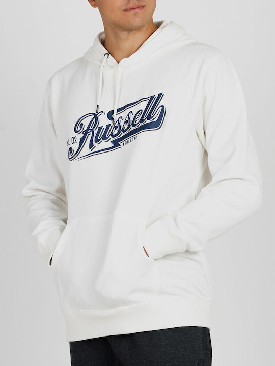 Sweatshirt with Hood White