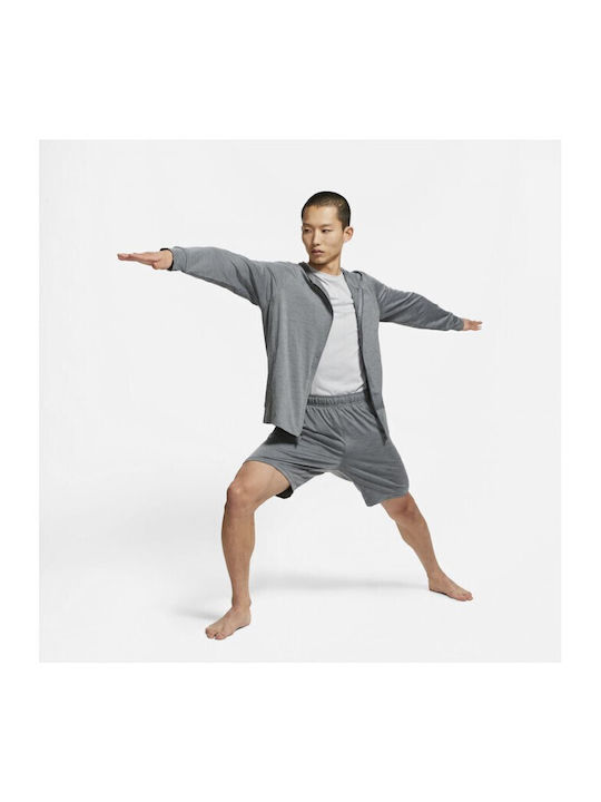 Yoga Hyperdry Dri-Fit Яке с Качулка Сиво