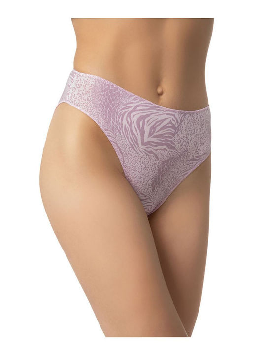 Minerva Fimelle Hohe Taille Damen Brasilien 2Pack Flieder