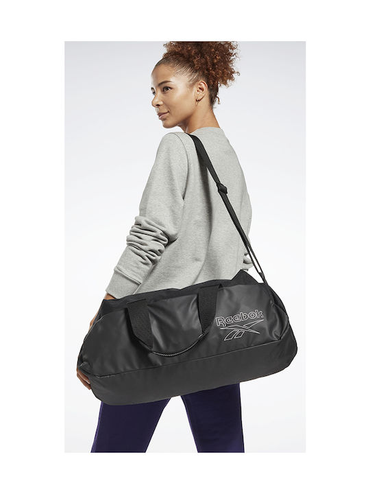 Reebok Essentials Γυναικεία Τσάντα Ώμου για Γυμναστήριο Μαύρη
