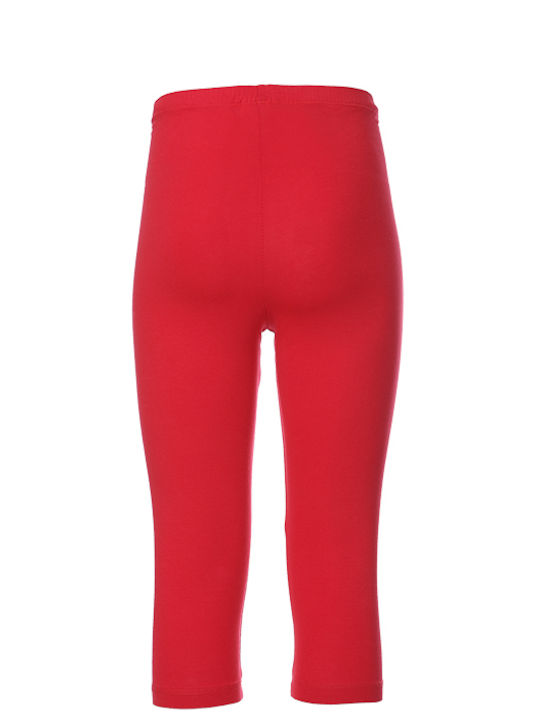 Matoufrance Kids Legging Capri Red