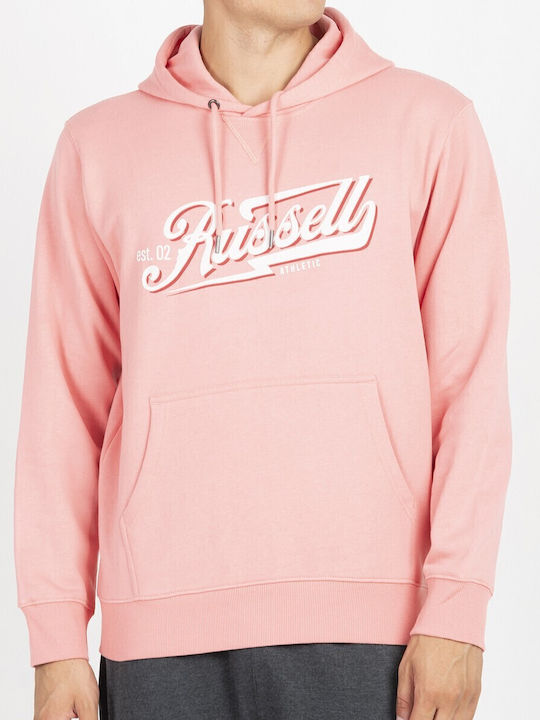 Sweatshirt with Hood Pink