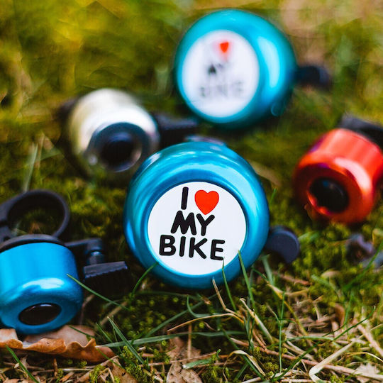 M-Wave I Love My Bike Bicycle Bell Black