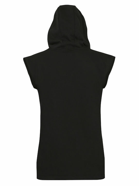 Meadown Sweatshirt with Hood Black