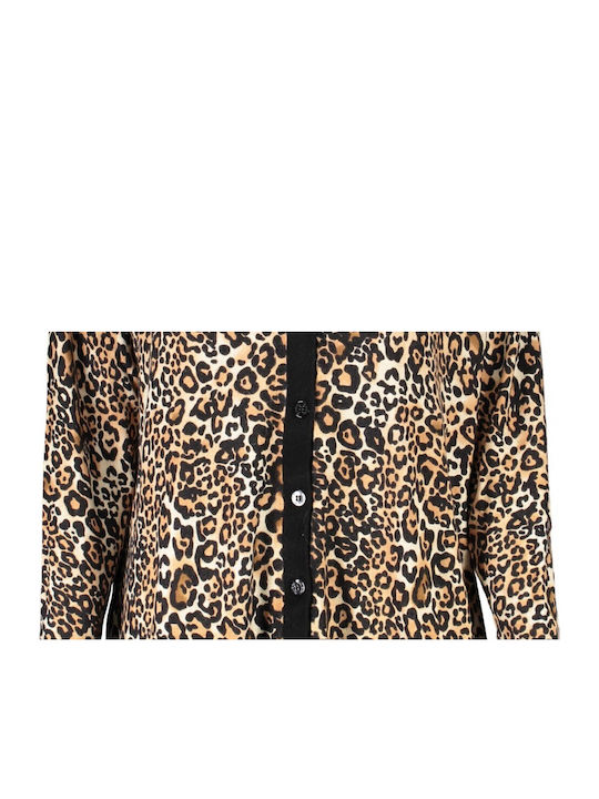 Damen Jacke Leopard