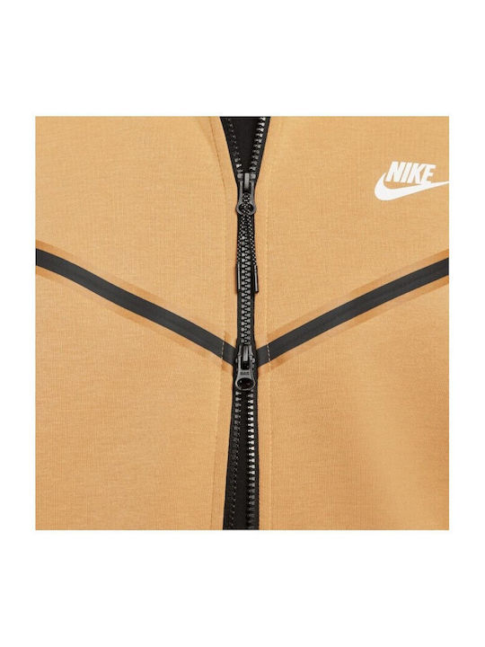 Sportswear Tech Fleece Cardigan with Hood Orange/Black