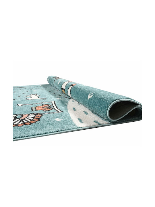 Balsan Indian Kinder Teppich Blau 160x230cm
