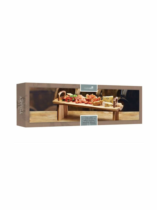 Kitchen Craft Lemnos Dreptunghiular Tavă de Servire cu Mânere în Culoare Bej 52x15x17cm 35.02212 1buc
