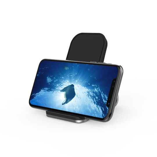 Tech-Protect Ασύρματος Φορτιστής (Qi Pad) και Καλώδιο USB-C 15W Μαύρος (QI15W-S1)
