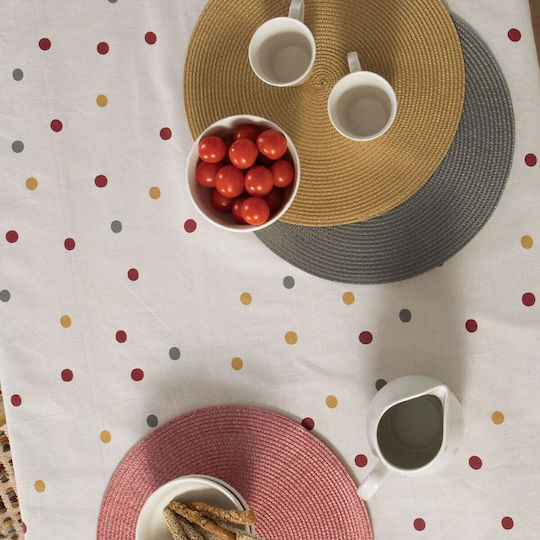 Nef-Nef Homeware Placemats Rotund Plastic Apple 38cm 2buc Nef-Nef Homeware Placemats Rotund Plastic Apple 38cm 2buc