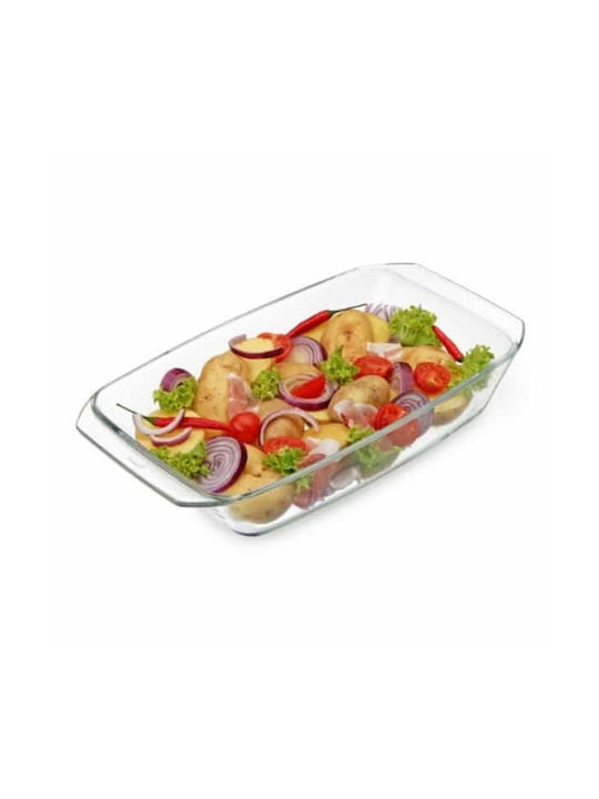 Simax Ορθογώνιο Πυρίμαχο Σκεύος Γυάλινο 38.5x22x6.5cm