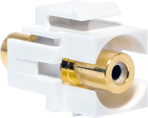 LogiLink Конвертор RCA Женски към RCA Женски Бял 1 Брой NK0022
