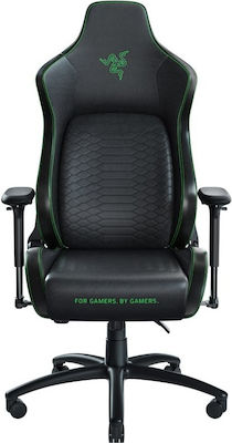 Razer Iskur XL Artificial Leather Gaming Chair with Adjustable Arms Black / Green