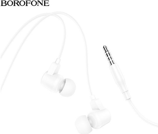 Borofone BM64 Безжични Стерео с жак 3.5mm Бял