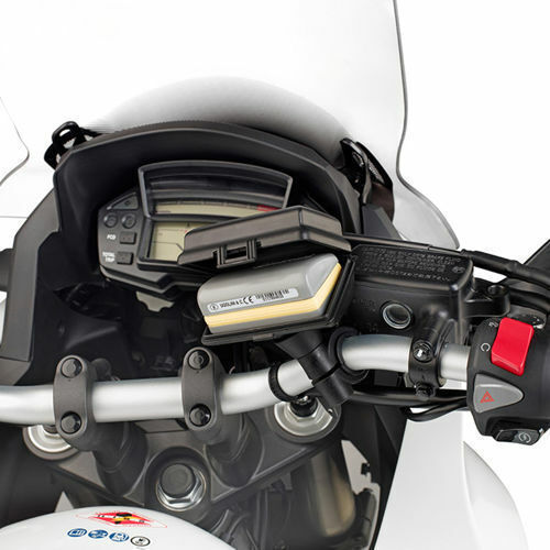 Givi Telepass Βάση GPS Μοτοσυκλέτας για το Τιμόνι Συσκευή Μικροαντικειμένων για Σωληνωτό Τιμόνι