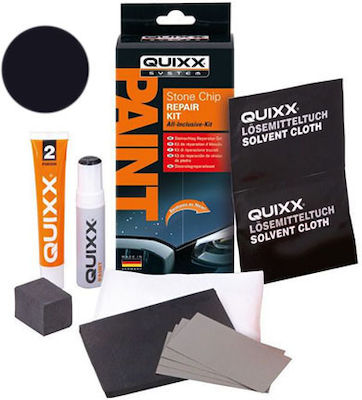 Quixx Paint Scratch Remover Car Repair Kit for Scratches Σετ Επισκευής Χτυπημάτων Πέτρας Μαύρο Black 10255