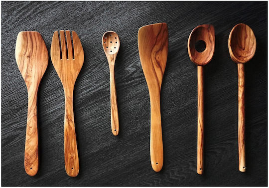 Metaltex Deep Sauce Spoon Wooden Brown 30cm