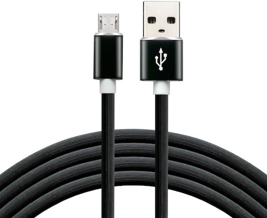 everActive Regular USB 2.0 to micro USB Cable Μαύρο 1m (CBS-1MB)