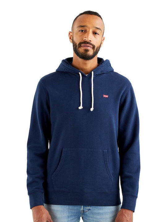 Original Φούτερ με Κουκούλα dark blue 345810009