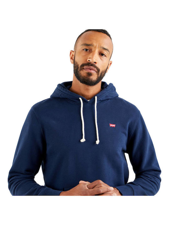 Original Φούτερ με Κουκούλα dark blue 345810009