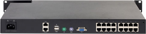 APC KVM1116 KVM & Datenumschalter mit Ethernet / PS/2 / RS-232 / USB / VGA