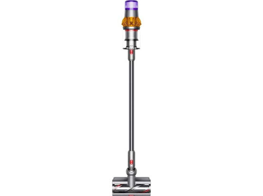 Dyson V15 Detect Absolute Rechargeable 2 in 1 Stick & Handheld Vacuum 25.2V Yellow/Iron/Nickel
