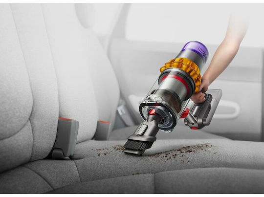 Dyson V15 Detect Absolute Rechargeable 2 in 1 Stick & Handheld Vacuum 25.2V Yellow/Iron/Nickel
