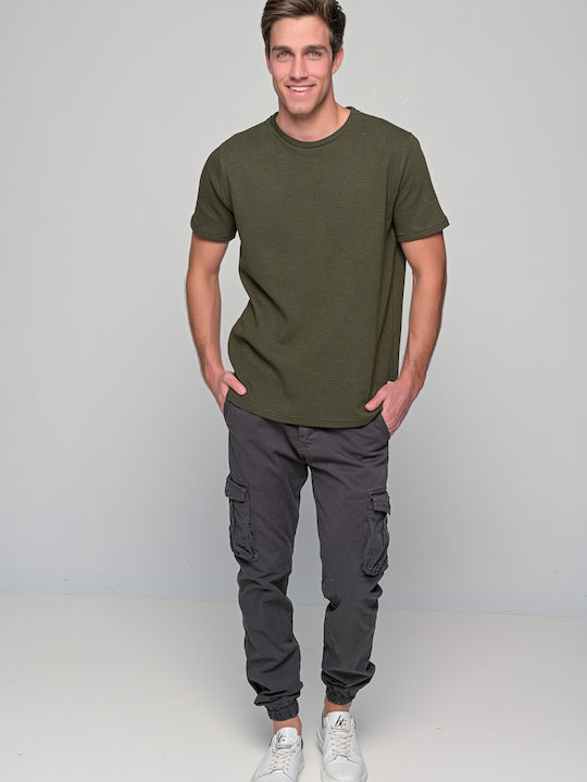 Trousers Cargo Elastic Anthracite