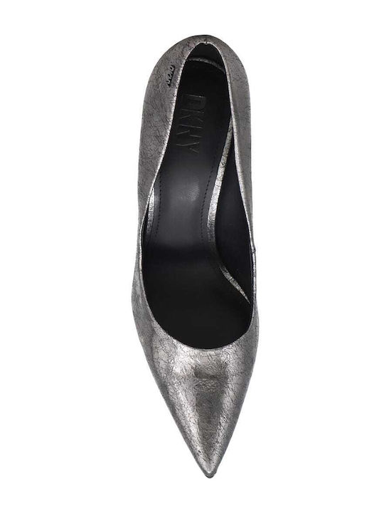 Carisa Leder Pumps mit Stiletto-Absatz Gray