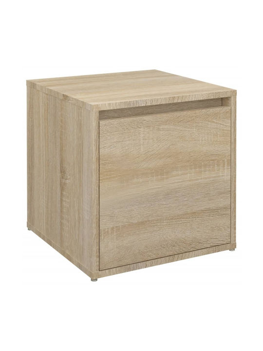 Hocker Für das Wohnzimmer Mit Stauraum Hölzernes Braun 40.5x40x40cm